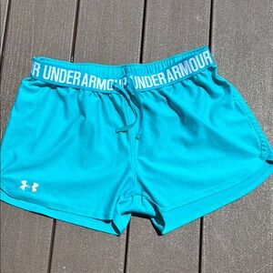 Under Armour Women's turquoise Shorts